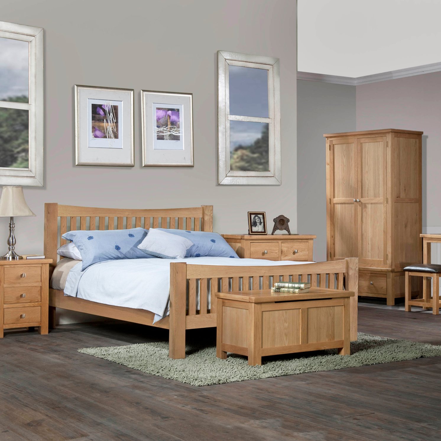 Bristol Oak bedroom furniture